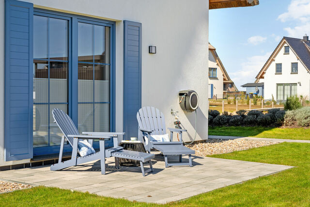 Ferienhaus in Dranske - Rügenzauber Reetdachhaus mit Sauna u. Kamin | Strandnähe | Garten - Bild 13