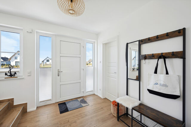 Ferienhaus in Dranske - Rügenzauber Reetdachhaus mit Sauna u. Kamin | Strandnähe | Garten - Bild 19