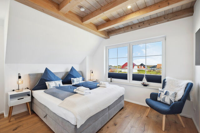 Ferienhaus in Dranske - R&uuml;genzauber Reetdachhaus mit Sauna u. Kamin | Strandn&auml;he | Garten - Bild 9