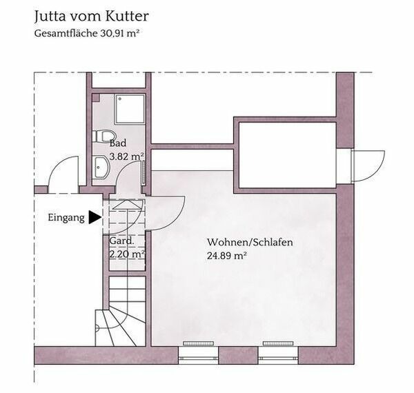 Ferienwohnung in Fehmarn OT Wulfen - Jutta vom Kutter - Bild 18