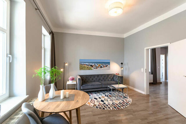 Ferienwohnung in Binz - Villa Iduna / Ferienwohnung No. 6 - 1. OG mit Balkon nach S&uuml;den - Bild 2