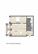 Ferienwohnung in K&uuml;hlungsborn - Ferienwohnung Riedensee - Riviera K&uuml;hlungsborn - Bild 9