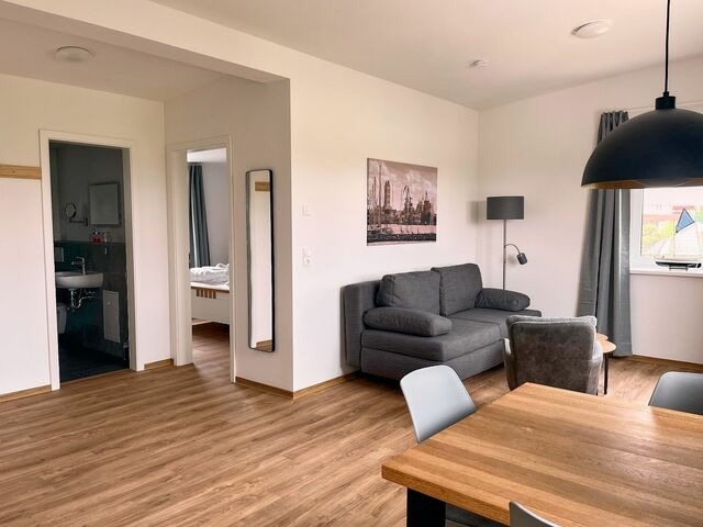 Ferienwohnung in Wismar - Hafen - Appartement Alter Holzhafen - ABC5 - Bild 6
